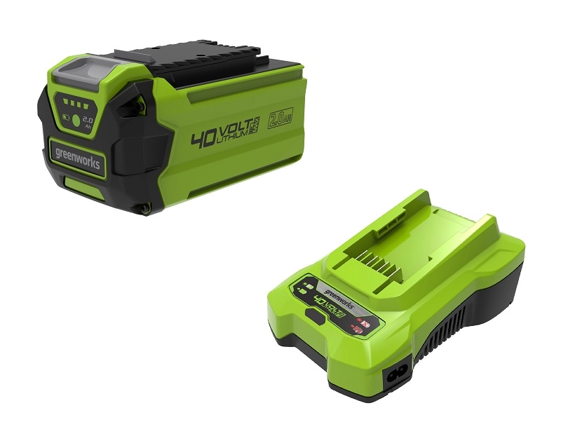 Greenworks 40 V set: 2 A