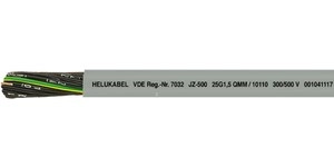 Control cable JZ-500 5G16 300/500V 10156