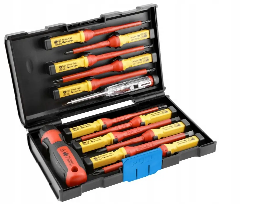 HOEGERT INSULATED SCREWDRIVERS 1000V set  13