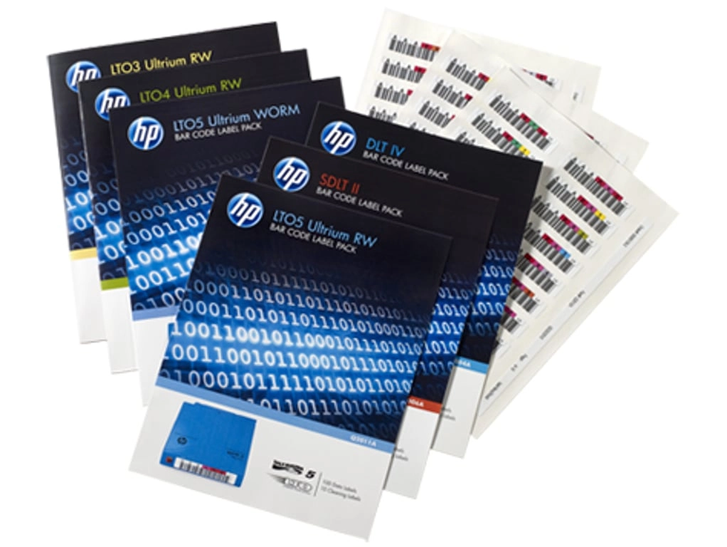 HPE LTO7 Ultrium Barcode Label RW