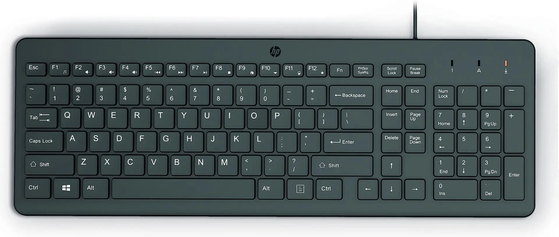 HP 150 Wired Keyboard 664R5AA 664R5AA#ABB