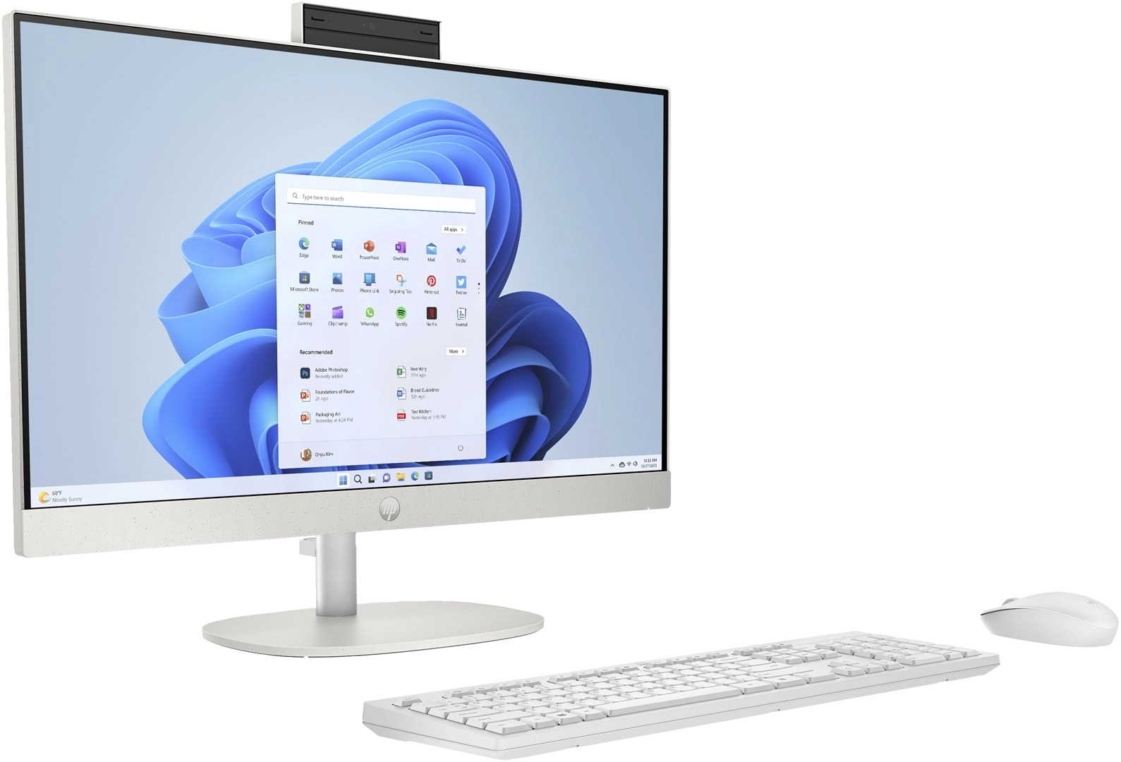 AiO HP 24-cr0312nw Ryzen 5-7520/23.8&quot