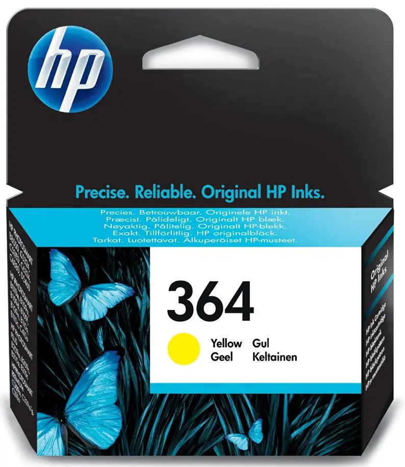 HP 364 Yellow Original Ink Cartridge