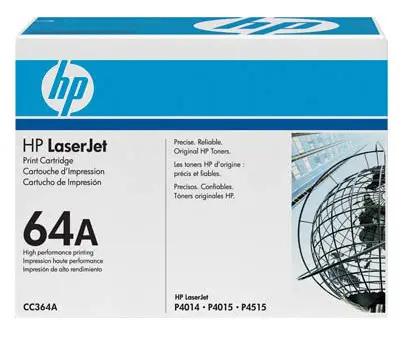 HP 64A Schwarz LaserJet Tonerpatrone CC364A