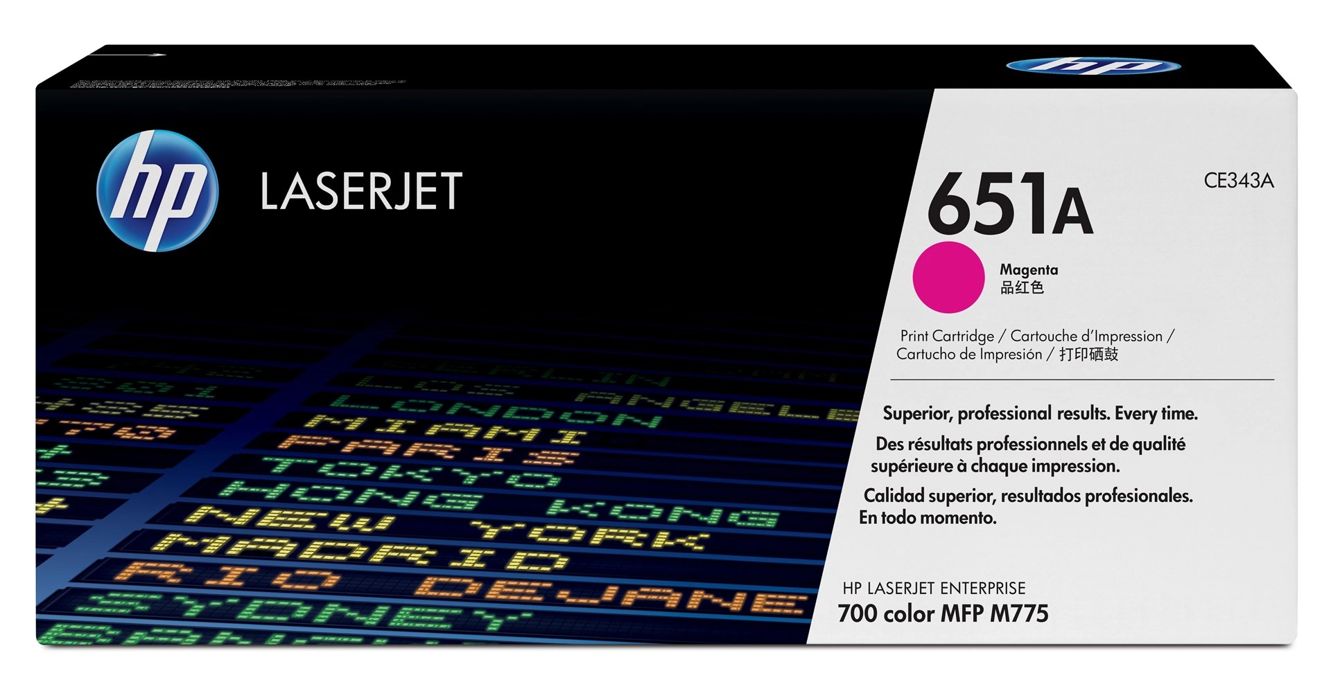 HP 651A Magenta LaserJet Tonerpatrone CE343A
