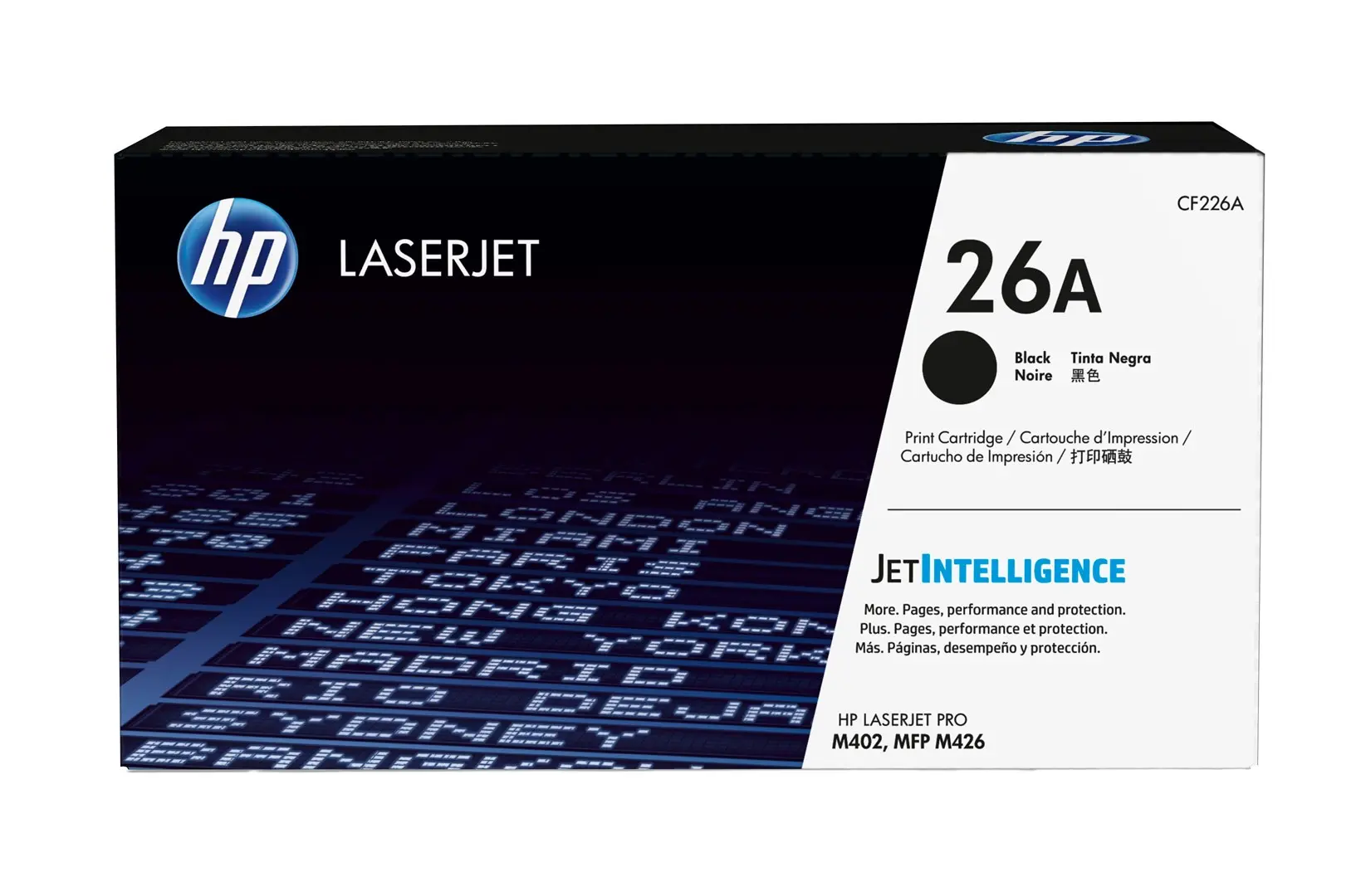 HP 26A Schwarz LaserJet Tonerpatrone 2433616