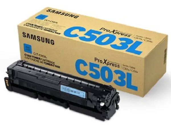 HP replaces Samsung CLT-C503L cyan toner