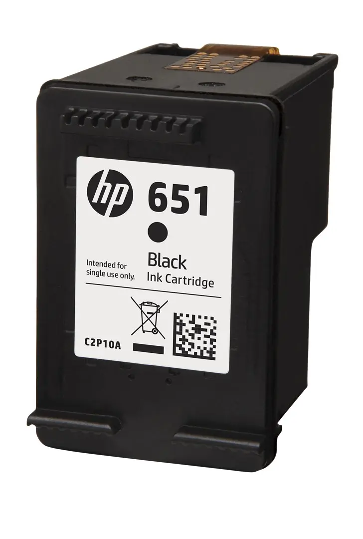 HP 651 Black Original Ink Advantage