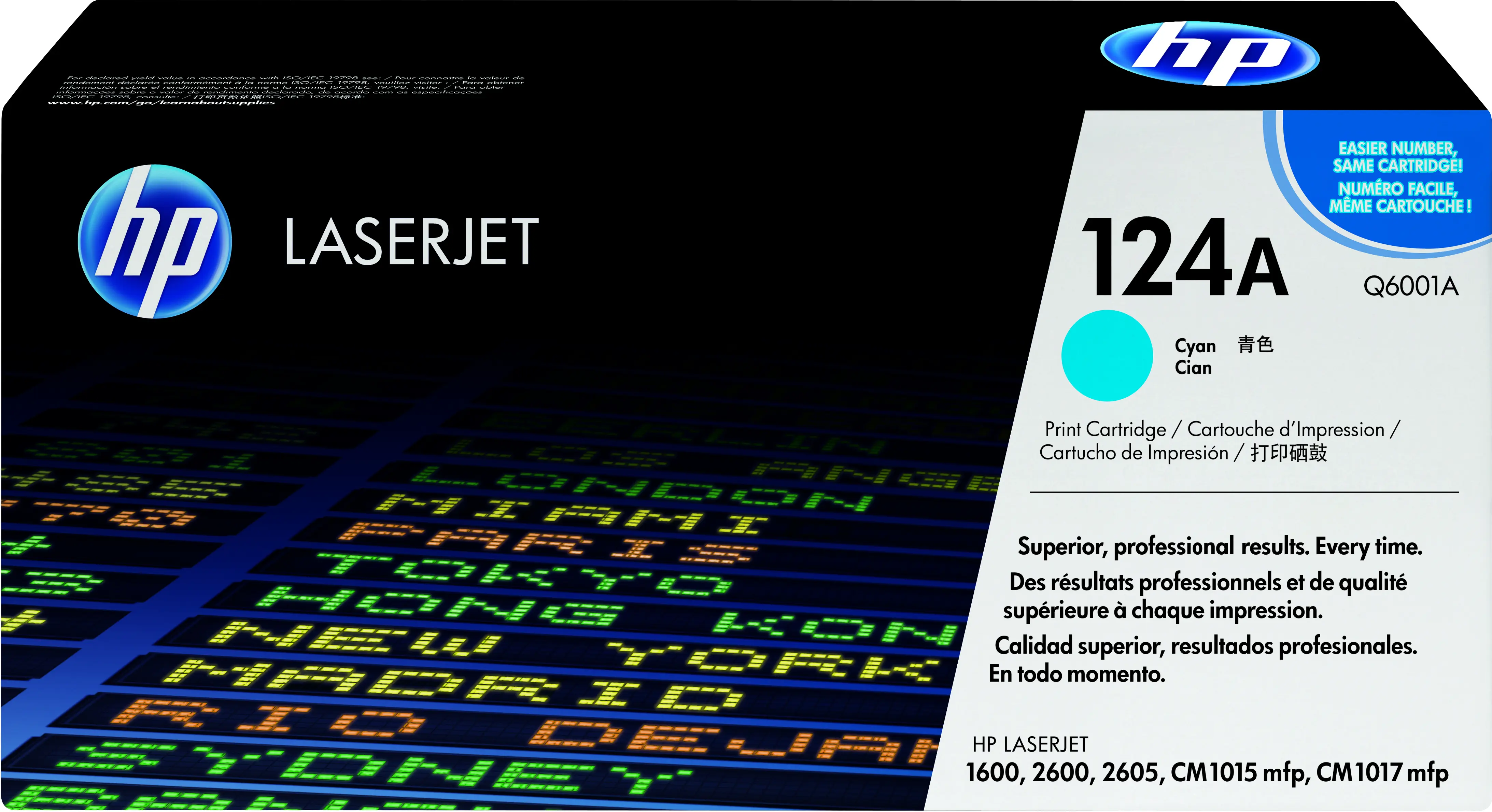 HP 124A Cyan Original LaserJet Toner