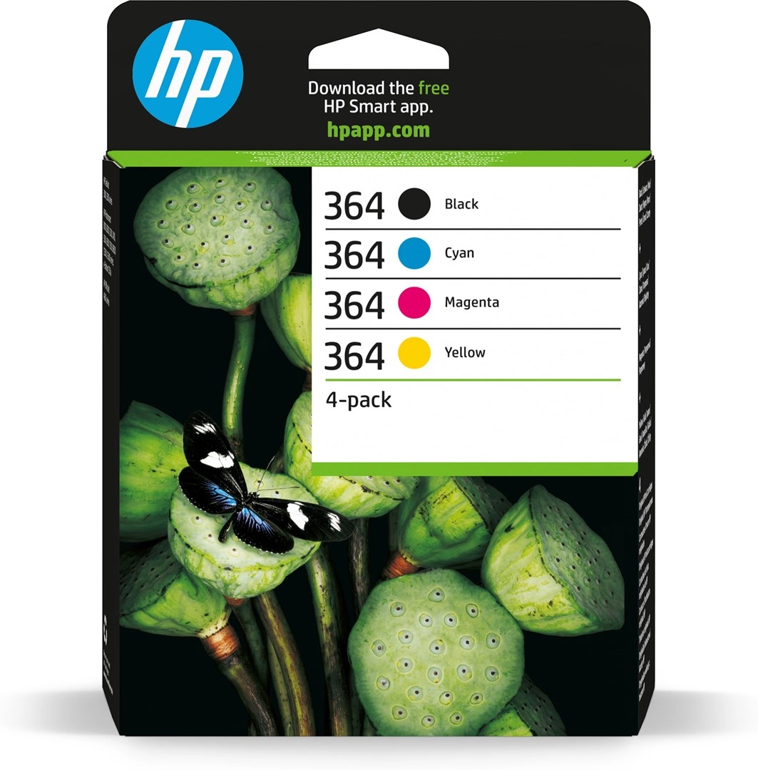 HP 364 Black+Tri-color ink cartridge 889894508904