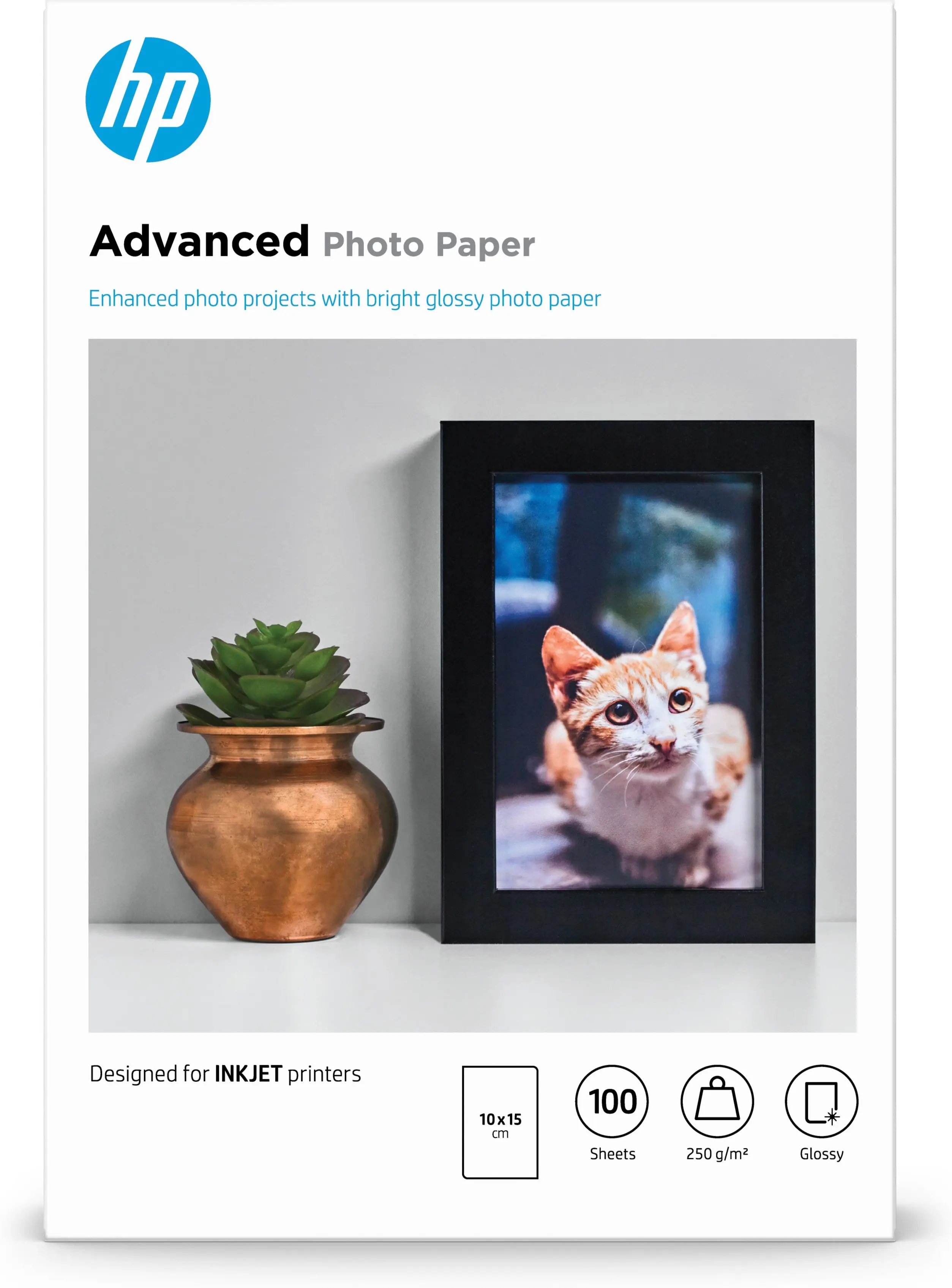HP Q8692A 10x15cm Fotopapier Q8692A 0882780349605