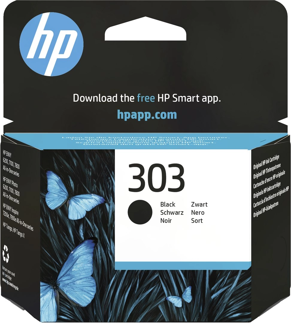 HP 303 BLACK ORIGINAL INK (
