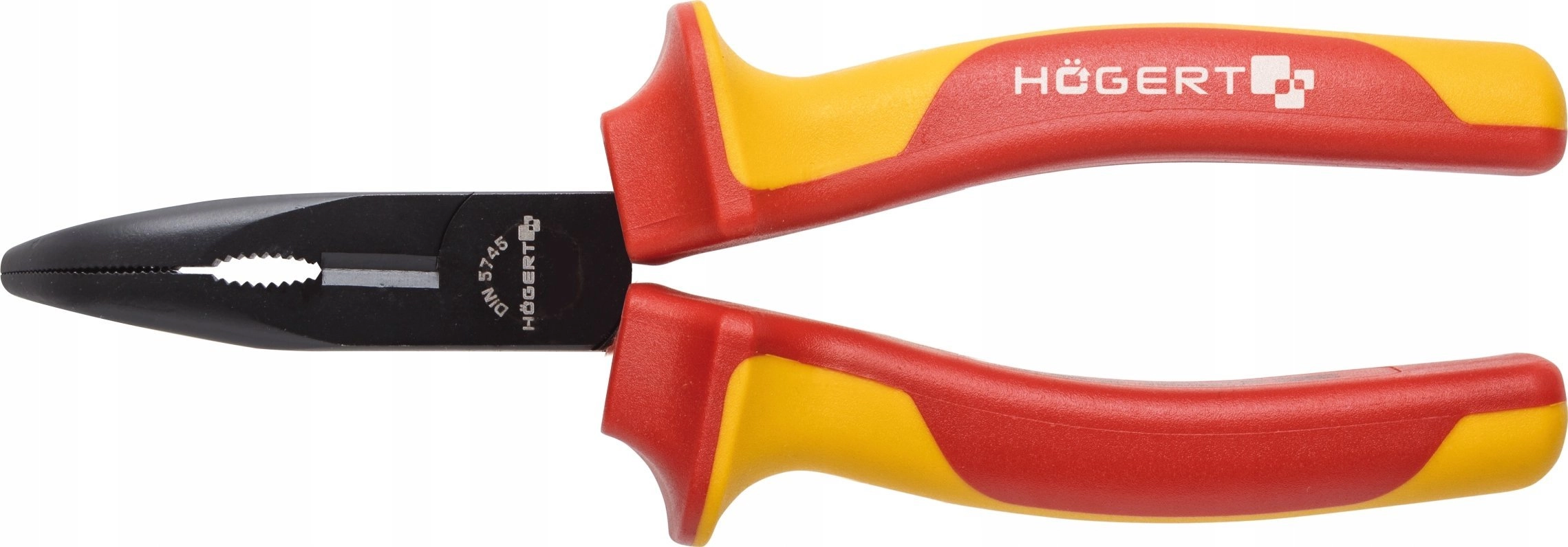 Högert Technik Pliers extended curved 200mm