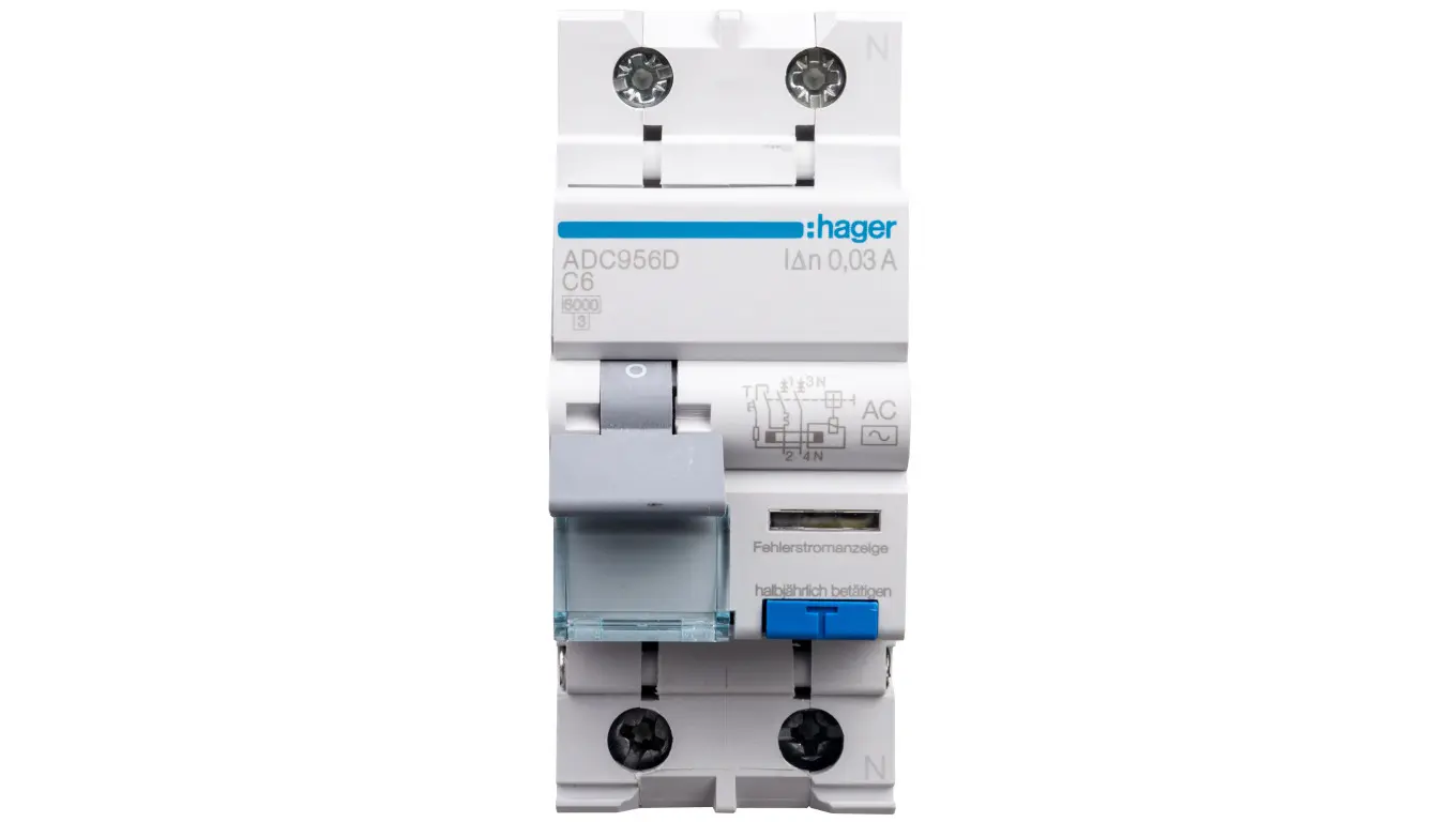 Differential coupling switch 2P 6A C
