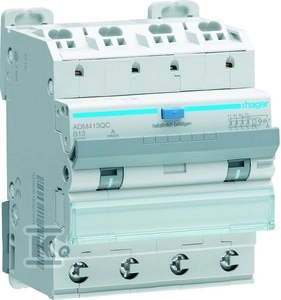 RCBO Differential-rigged switch 4P 6kA B