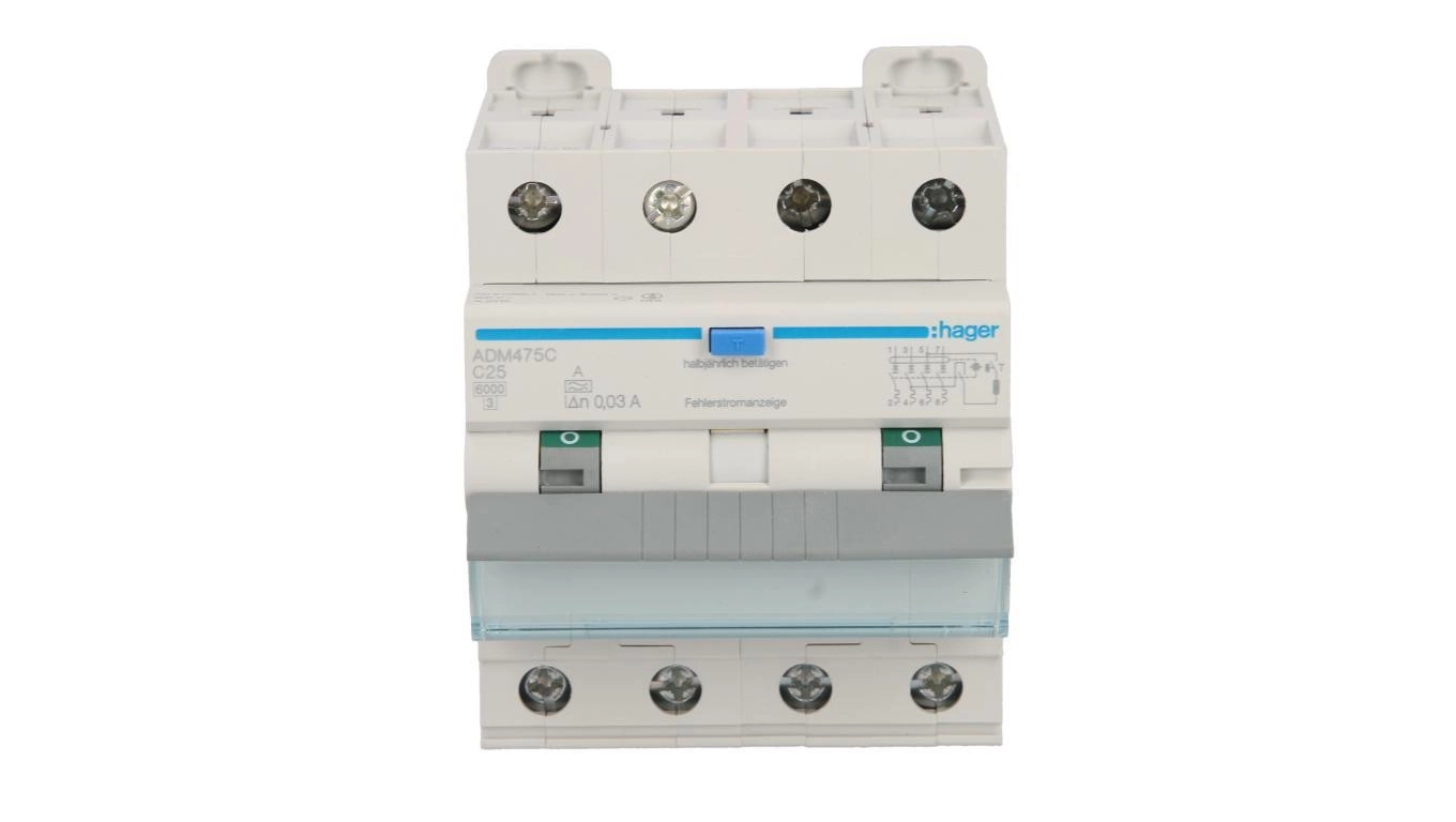 Hager Residual current circuit breaker 4P