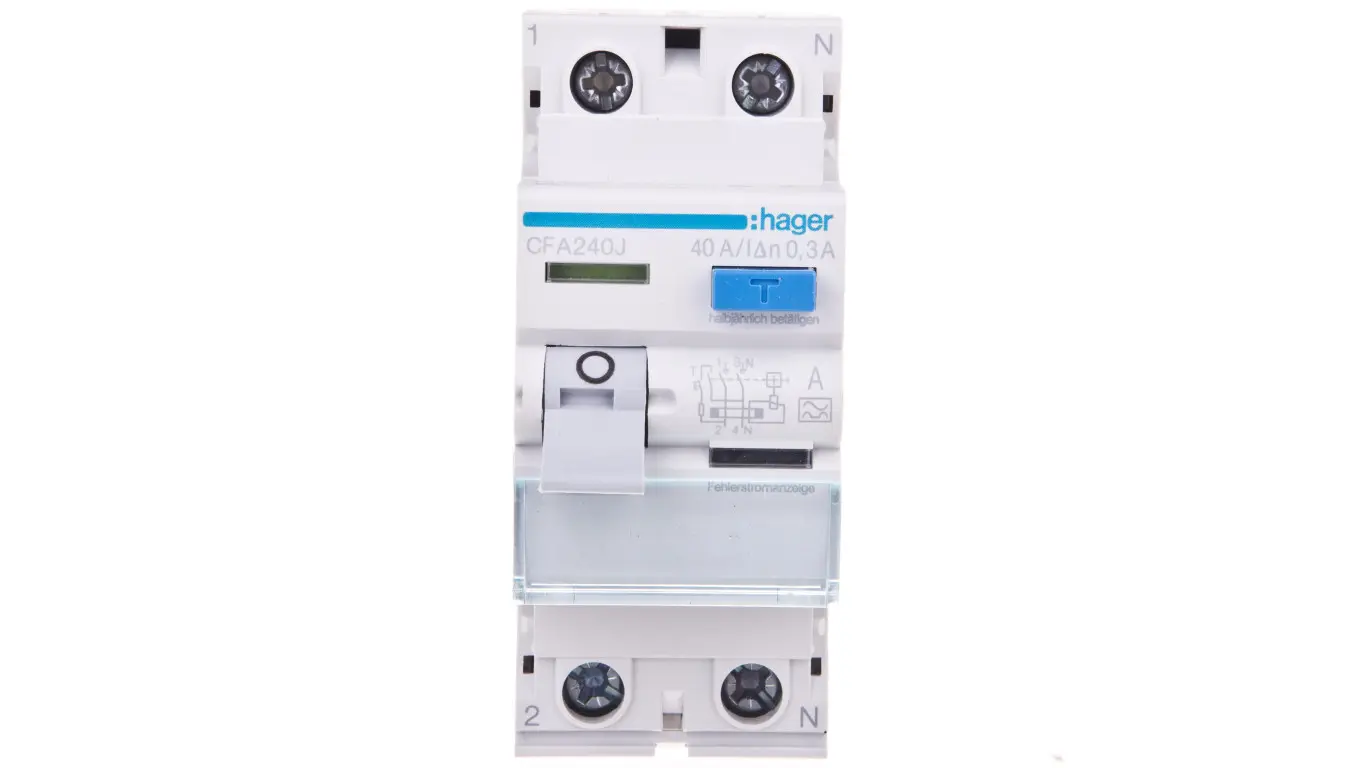 Hager Residual current circuit breaker 2P