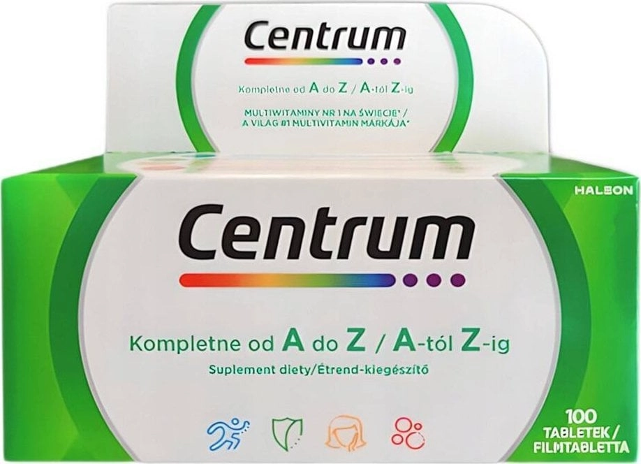 CENTRUM_Od A do Z multiwitamina suplement