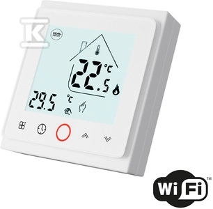 THERMOSTAT PROG.HD-T500.W WITH/WI-FI-WHITE T500