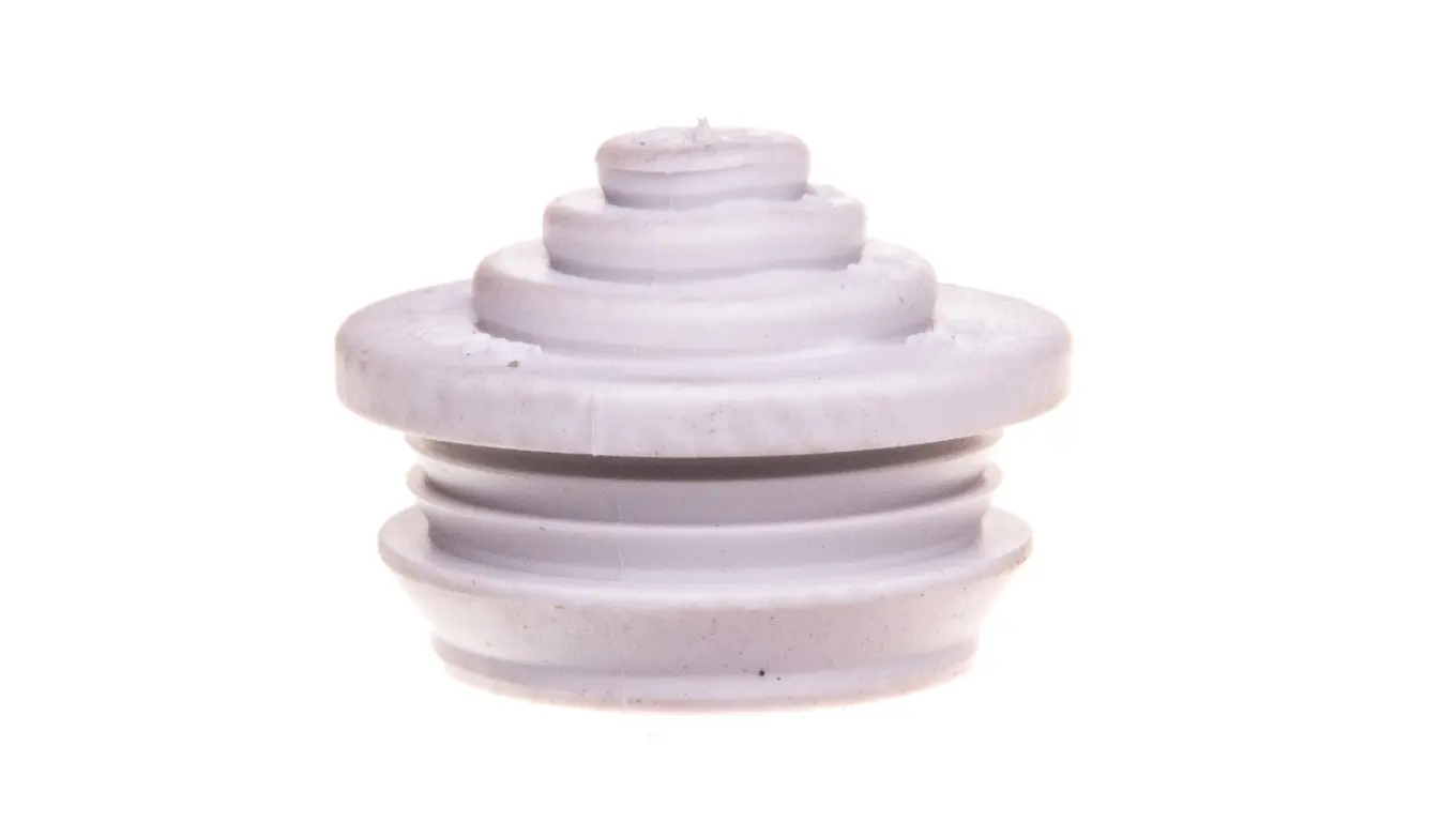 16mm plastic cover light grey IP55