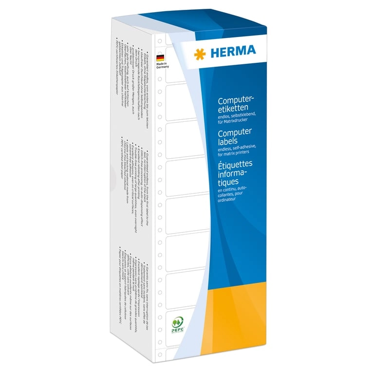 HERMA Computer labels continous 101.6x35