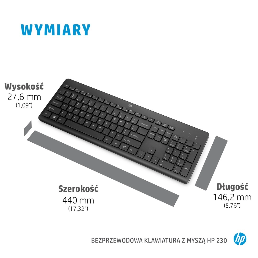 HP 230 Wireless Mouse and Keyboard
