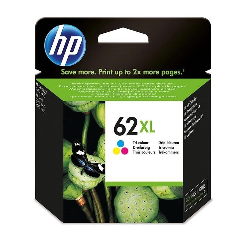 HP 62XL High Yield Tri-color Original