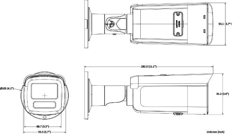 KAMERA IP HIKVISION DS-2CD2T66G2H-2I(2.8mm) 52642