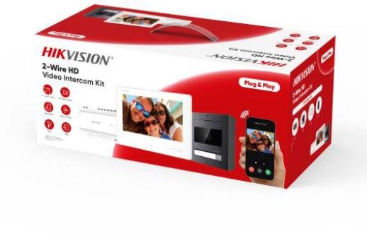 Video Intercom Kit Hikvision DS-KIS704EY/Aluminum 15549314