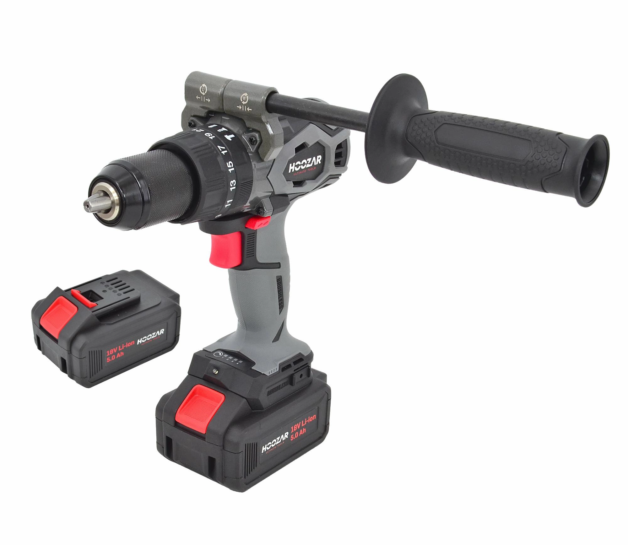 HOOZAR UD SCREWDRIVER. 18V 2x5.0Ah