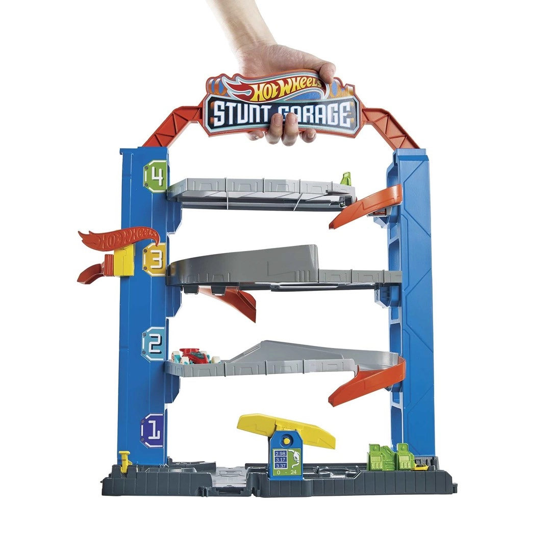 Hot Wheels City Stunt Garage Playset