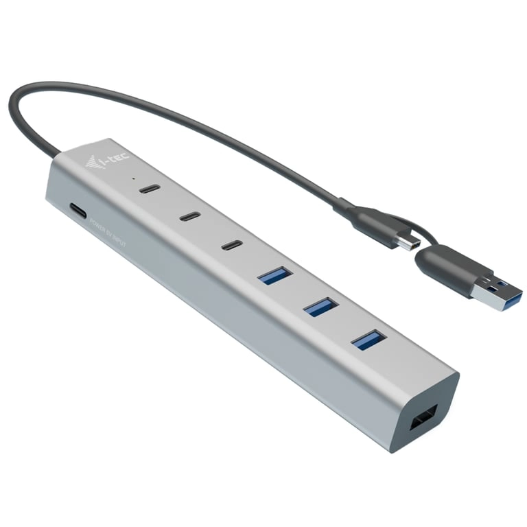 I-tec CAHUBMETAL7 huby i koncentratory USB