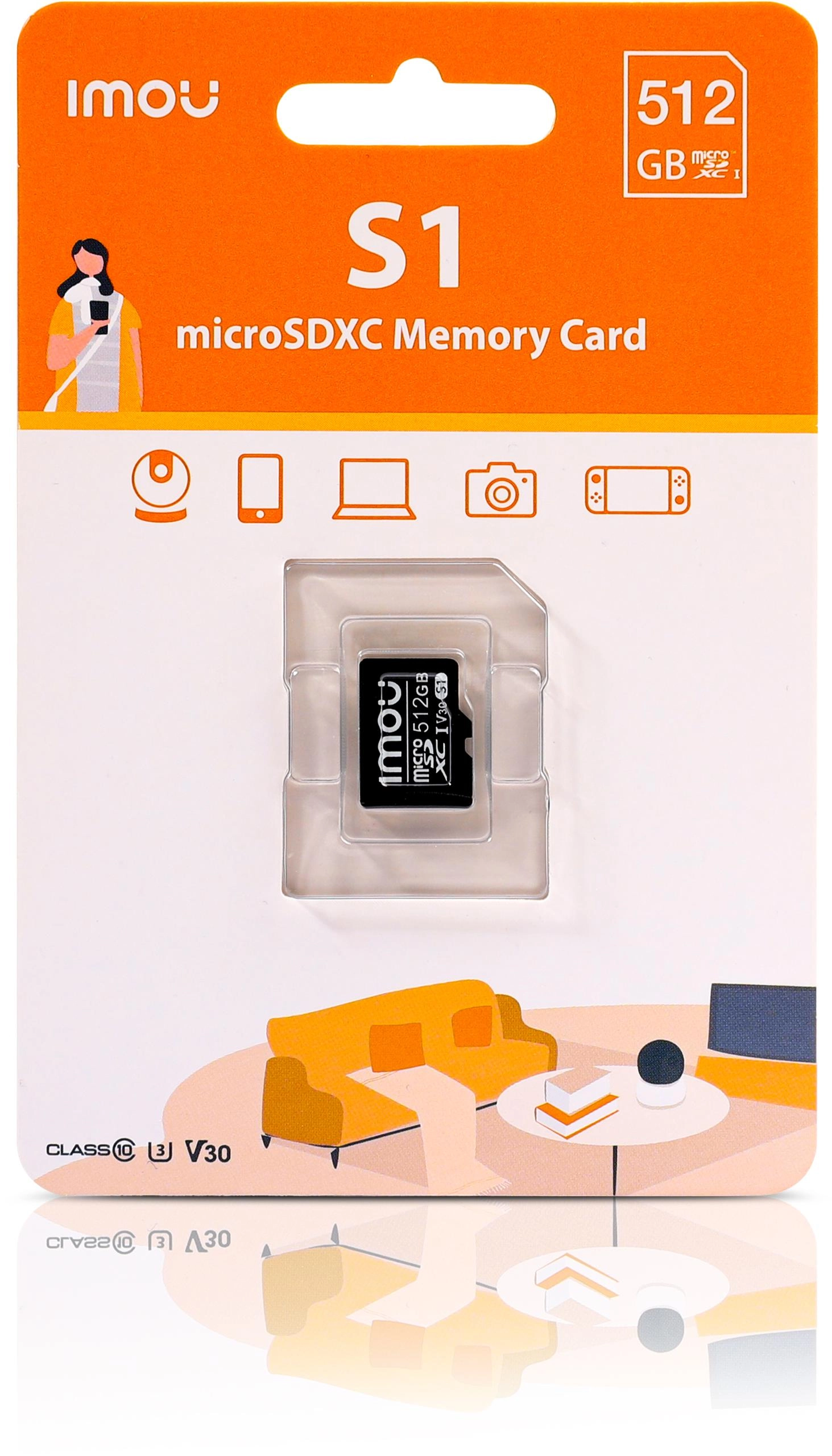 IMOU ST2-512-S1 512GB microSD memory card