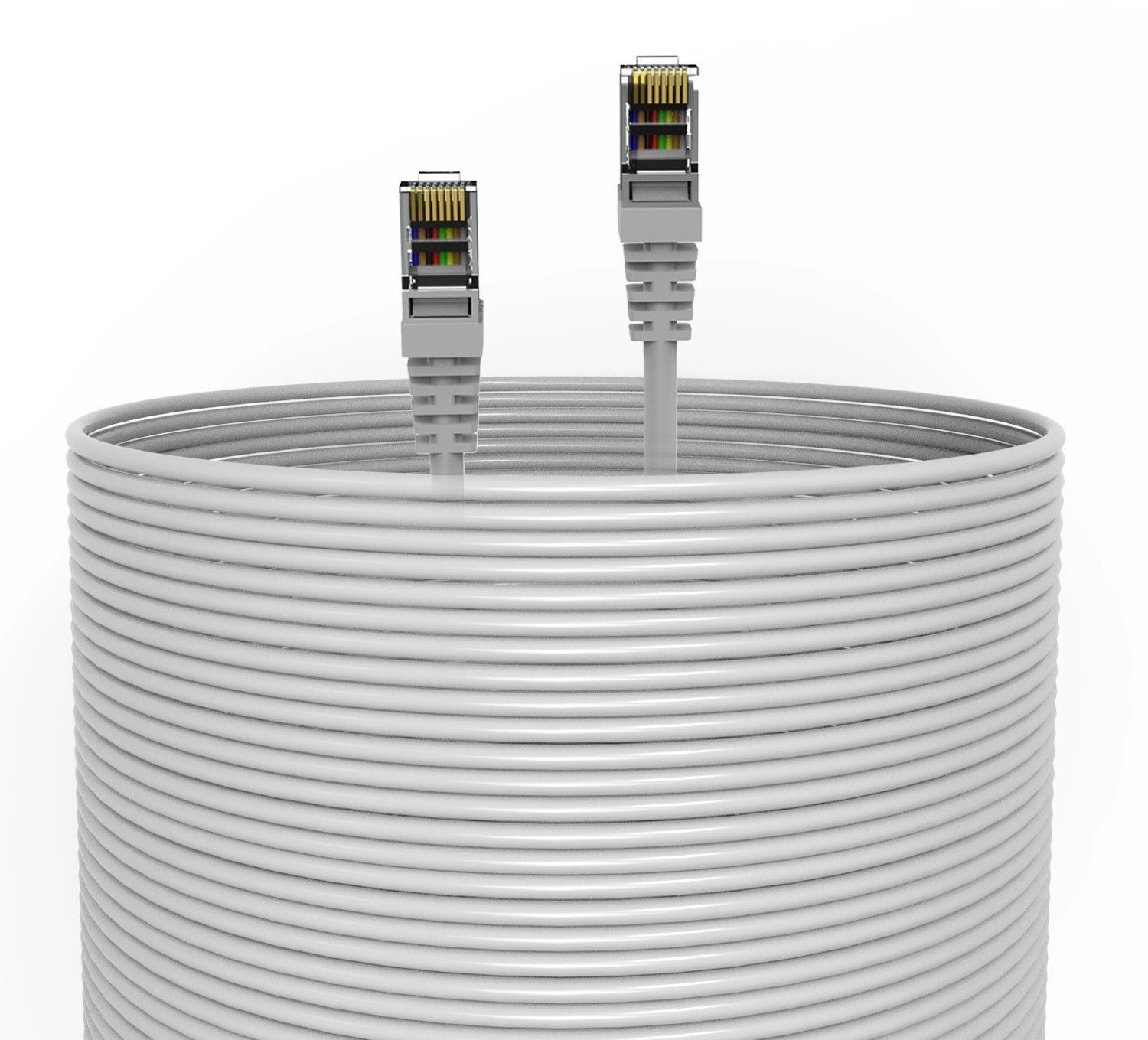 Inca ICAT7-100AG networking cable Grey 100