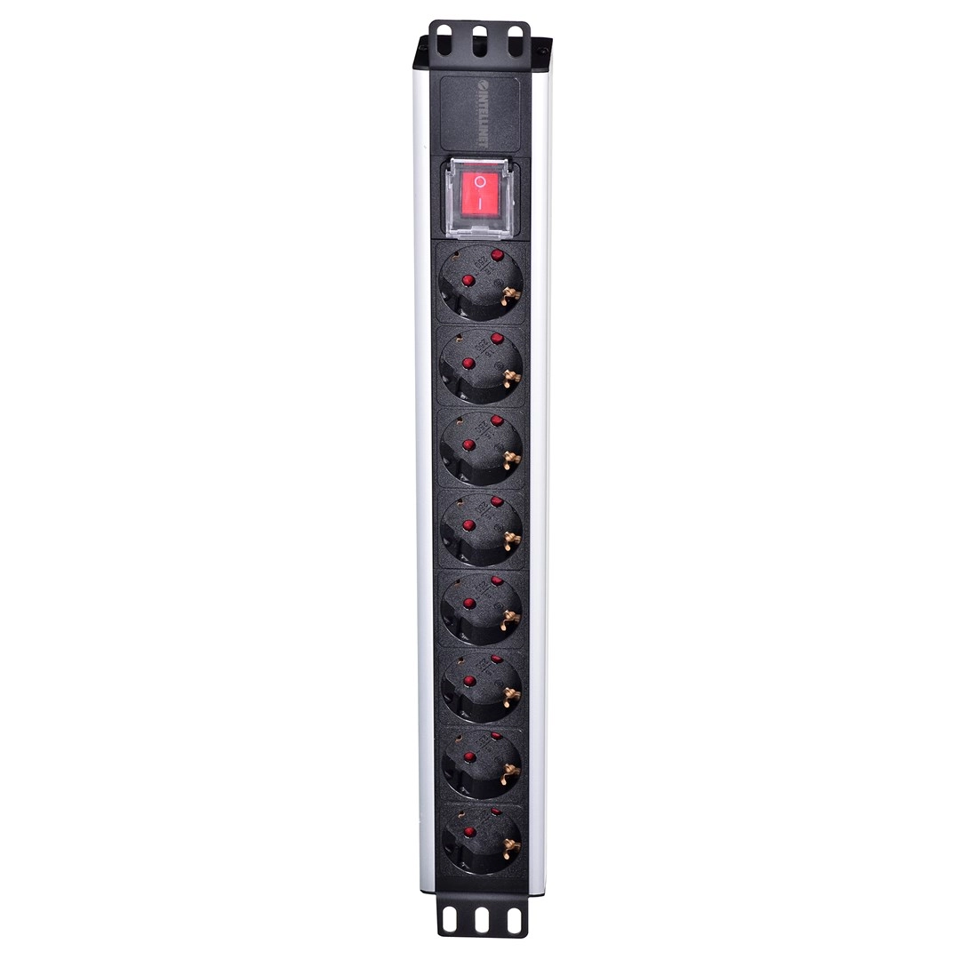 Intellinet 19" 1.5U Rackmount 8-Way