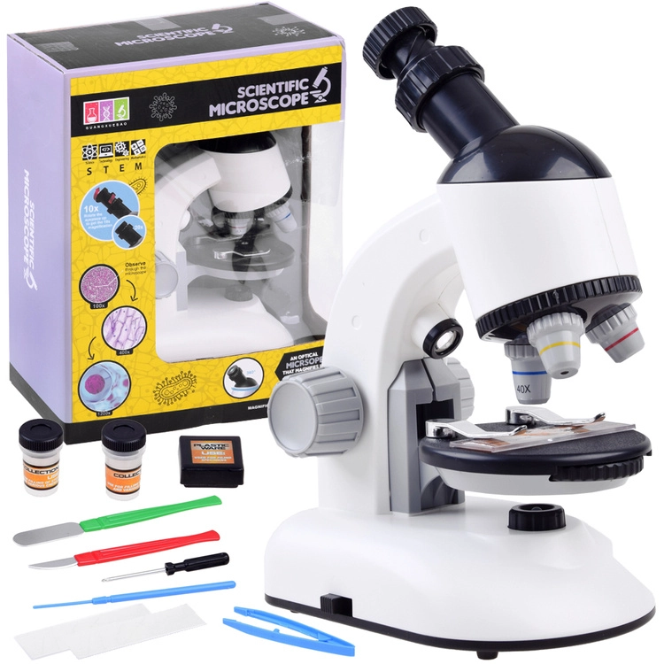 Jokomisiada Laboratory microscope set for a