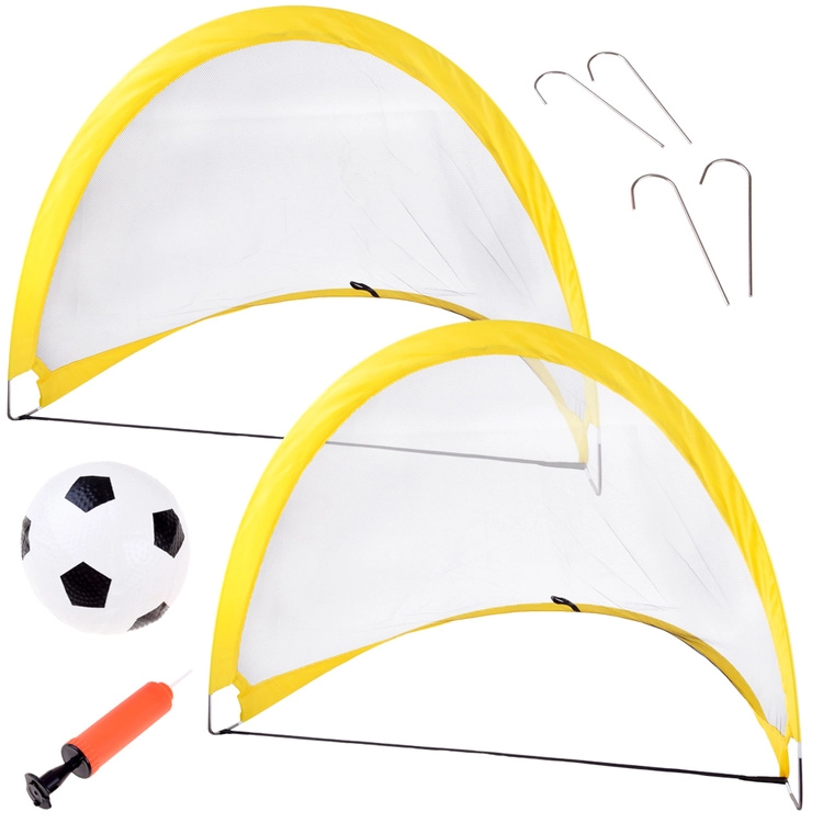 Set Football goal + ball pump