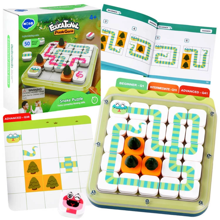 Educational puzzle game Snake puzzle GR0598