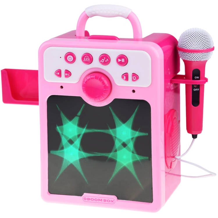 Jokomisiada Pink musical speaker Boombox for