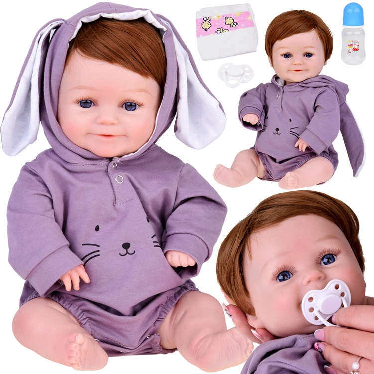Interactive baby doll like a living