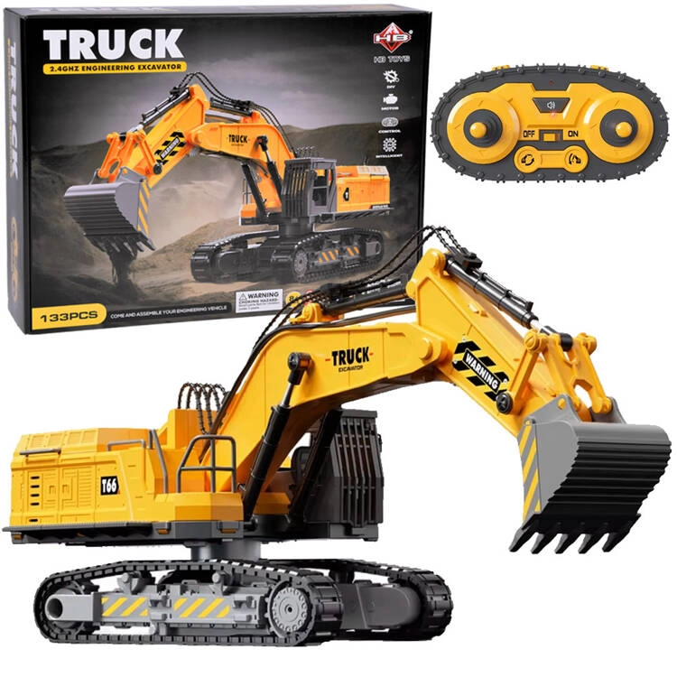 Excavator model to assemble set 133ele