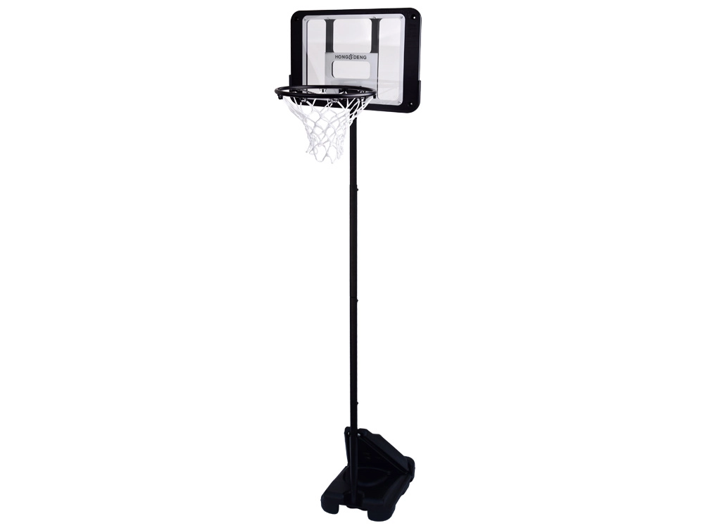 Standing basketball backboard basket stand adjustable