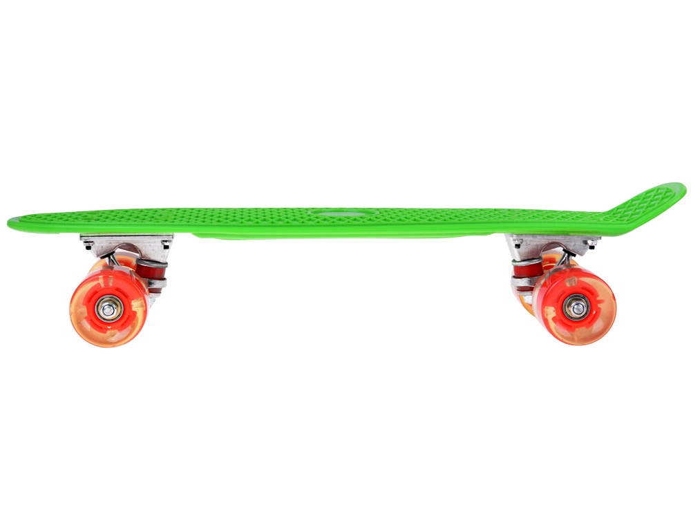 LED Skateboard with Light-Up Wheels for