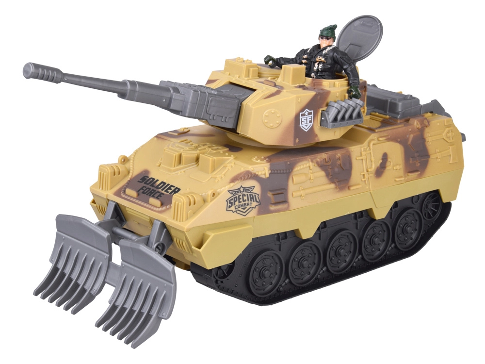 Large military set: tank  fighter  helicopter