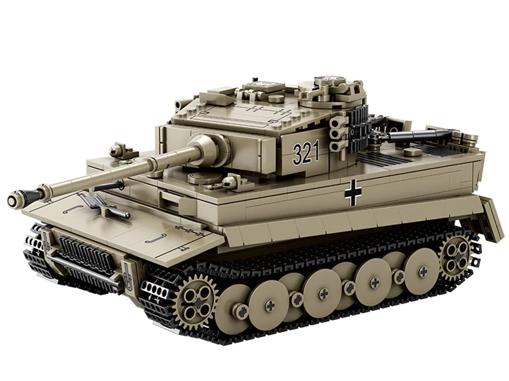 Construction blocks tank TIGER I World