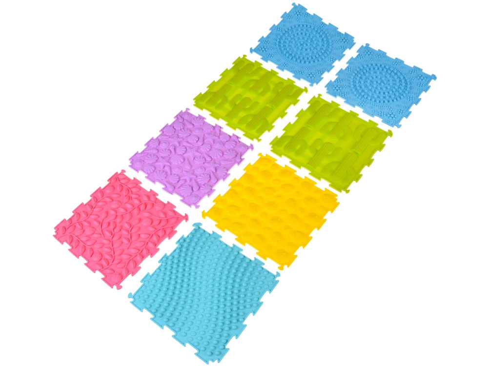 Rubber PUZZLE sensory mat  8 pieces