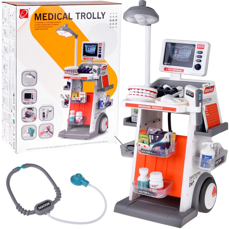 Interactive DOCTOR`S CART Doctor and dentist