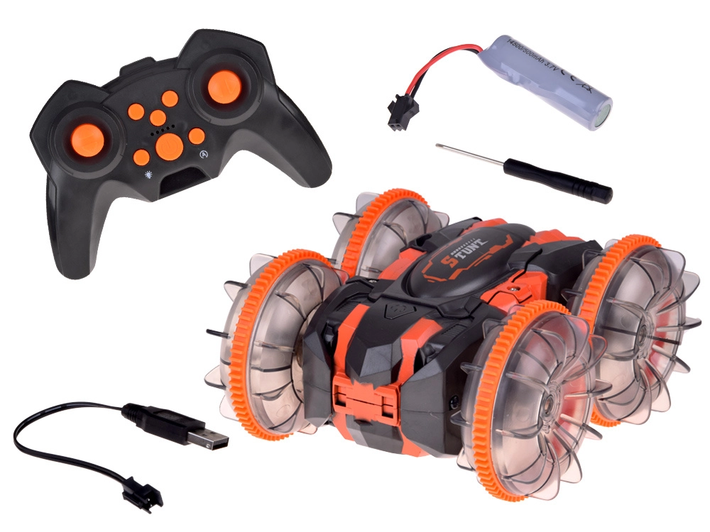 Amphibious Car 2-in-1 Stunt R/C Remote