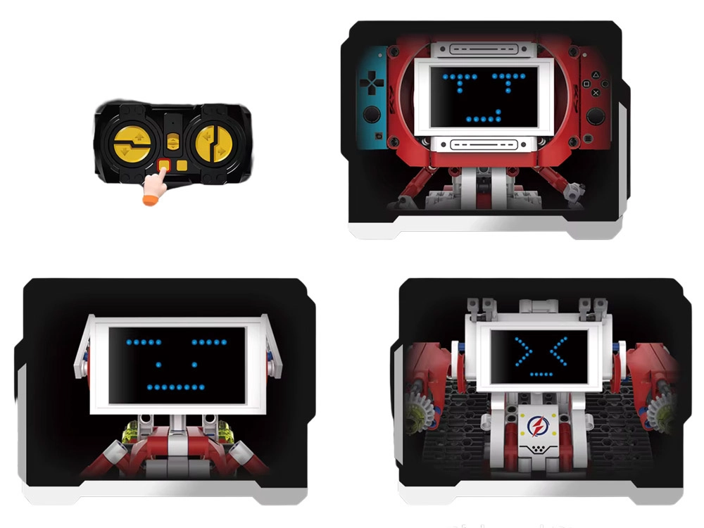 Technical Building Blocks Robots Pro 5-in-1
