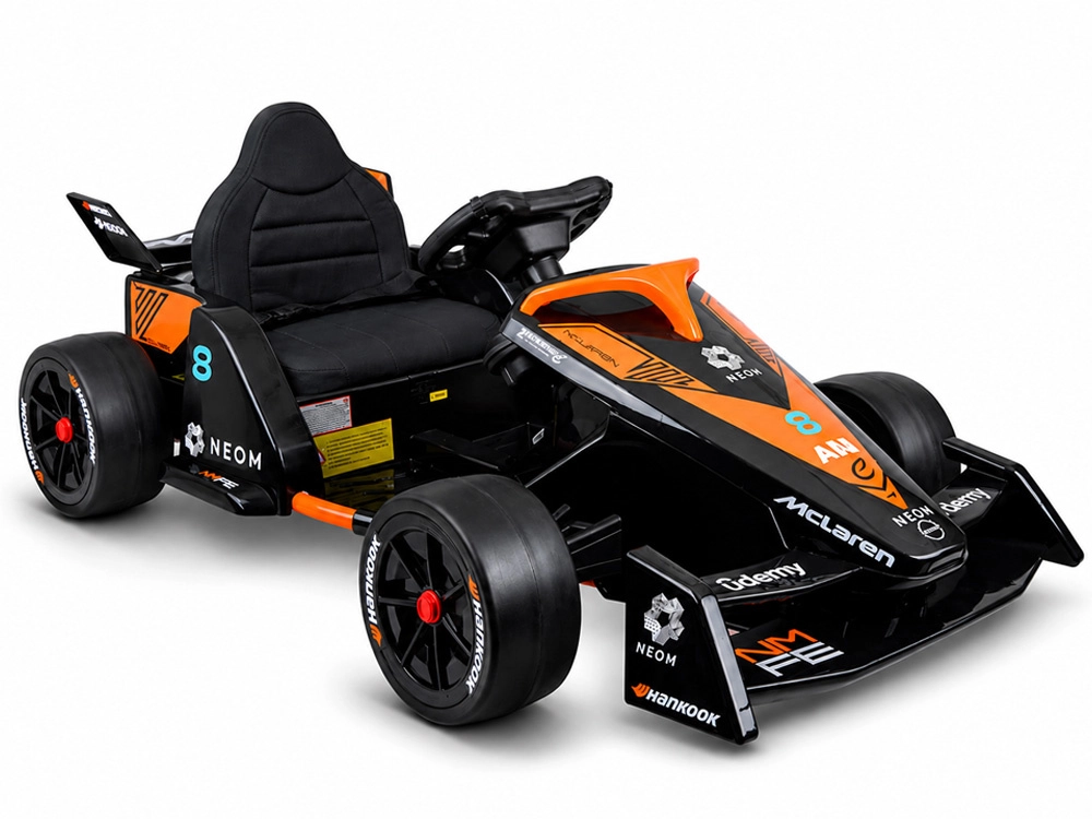 Battery-powered racing car for kids Formula